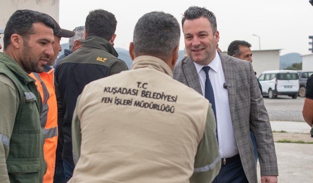 Başkan Vekili Demirtaş Fen İşleri personeliyle bir araya geldi