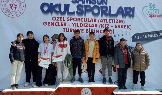 Aydınlı özel sporcu Türkiye şampiyonu oldu