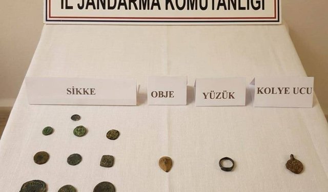 Bozdoğan'da tarihi eser kaçakçılığı operasyonu: 4 şüpheli yakalandı