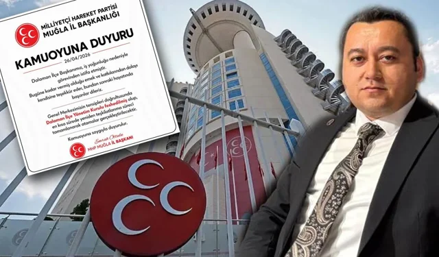 Tehdit görüntüsü çıkan ilçe başkanı istifa etti