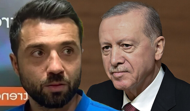 1. Lig futbolcusundan Cumhurbaşkanı Erdoğan'a şok sözler!