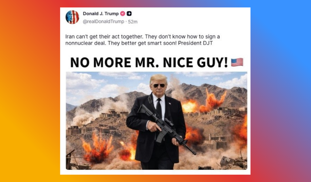 Trump'tan İran'a yeni tehdit: "Artık iyi adam yok"