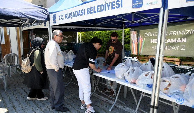 İhtiyaç sahibi ailelerin yüzü gülmeye devam ediyor