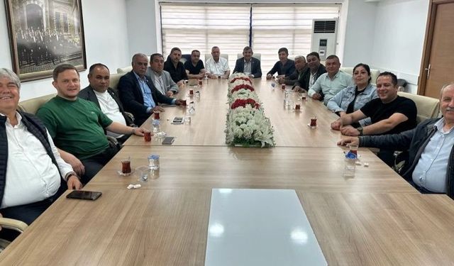 İncirliova’da muhtarlar mahallelerin sorunlarını konuştu
