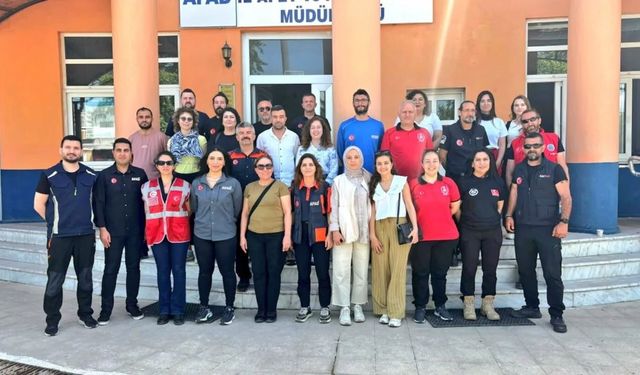 Aydın'da afet farkındalığı için eğitim gerçekleştirildi