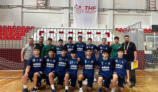 Aydınlı hentbolcular Türkiye üçüncüsü oldu