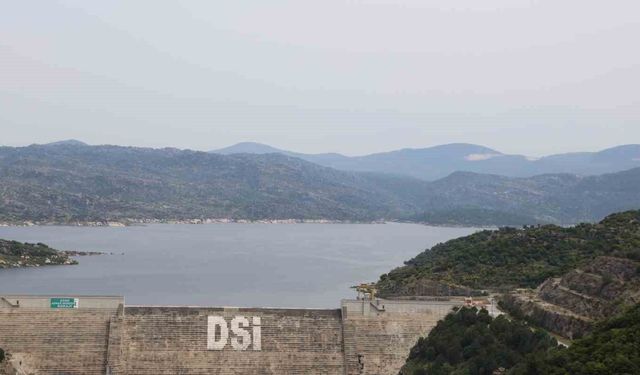 Çine Adnan Menderes Barajı eski günlerine döndü