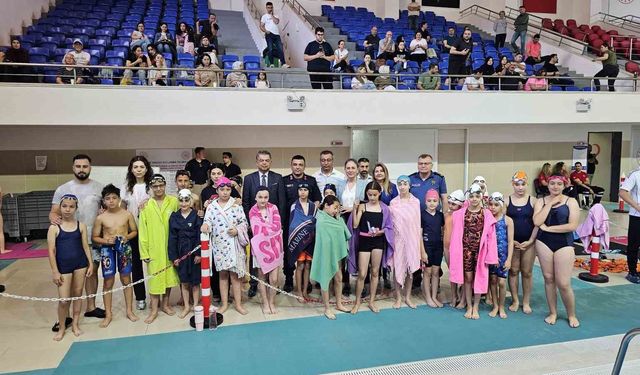 Nazilli'de Aquatlon Yarışları düzenlendi