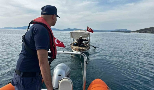 Sürüklenen teknedeki 3 kişi kurtarıldı