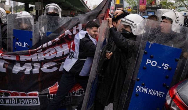 1 Mayıs gösterilerinde 575 kişi gözaltına alındı