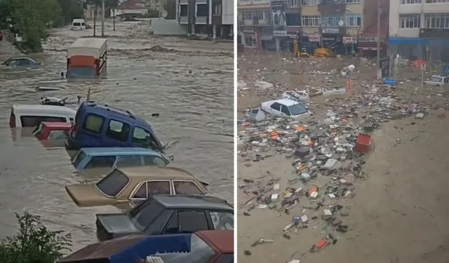 7 kentimizi sel ve dolu vurdu, hayat durma noktasına geldi