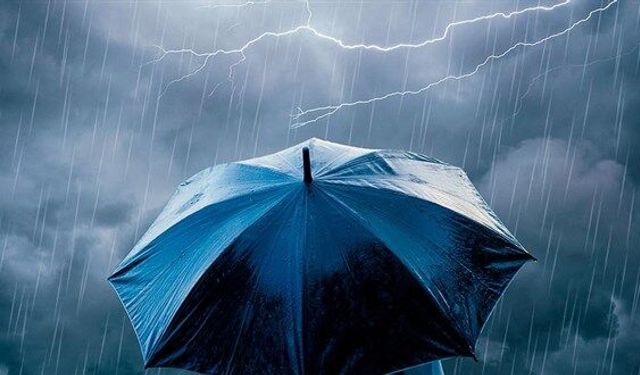 Meteoroloji'den Aydın'da gök gürültülü sağanak uyarısı