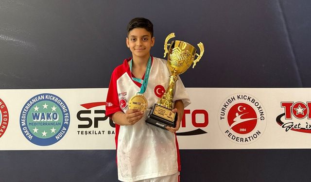 Sökeli minik şampiyondan büyük gurur
