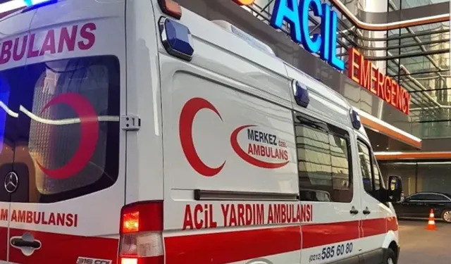 Efeler'de can taşıyan ambulansa kimse yol vermedi!