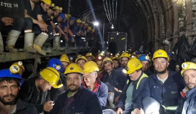 Madencilik işçileri haklarını istiyor