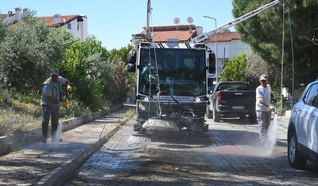 Kuşadası'nda temizlikte yeni dönem