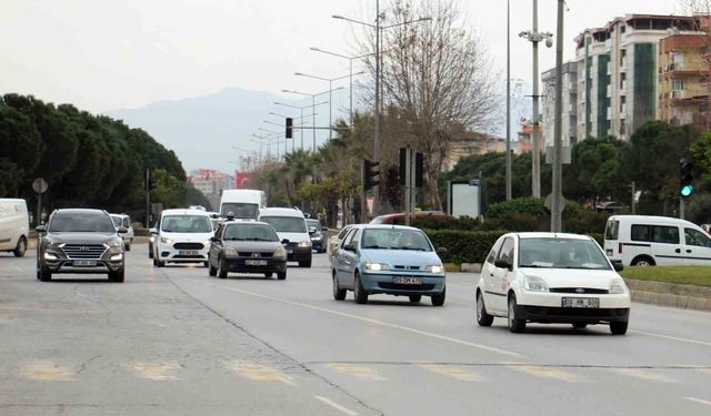 Aydın'da araç sayısı 682 bin oldu