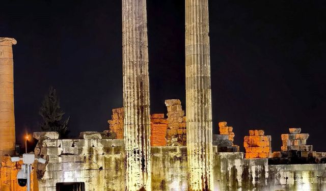 Didim Apollon Tapınağı, gece de ziyaret edilebilecek