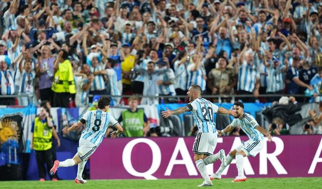 Arjantin zor da olsa yarı finalde