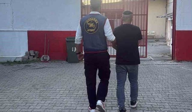 Germencik’te hırsızlık suçundan aranan hükümlü yakalandı