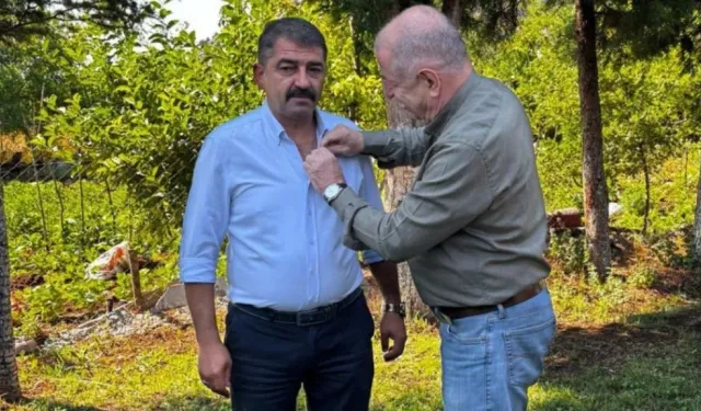 Erkan Hayla: Rozeti göğsüme takıverdi