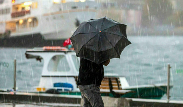 Meteoroloji'den kuvvetli yağış ve fırtına uyarısı!