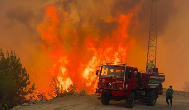 Çine Kavşit'te 150 ev tahliye edildi