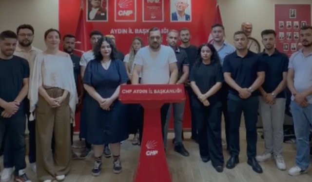 Aydın'dan Özgür Özel'e destek!