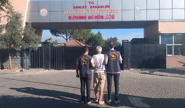Efeler'de firari hükümlü jandarmadan kaçamadı