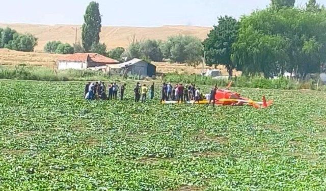 Ankara'da eğitim helikopteri kaza kırıma uğradı