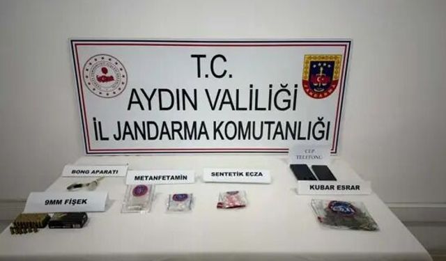 Sultanhisar'da narkotik operasyonu: 2 gözaltı