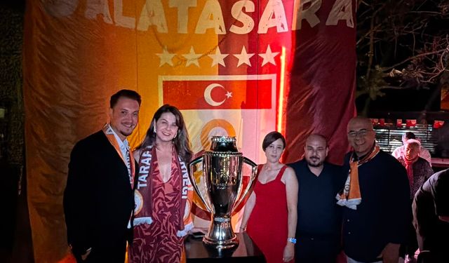 Aydın Galatasaray Taraftarlar Derneği, şampiyonluk kutlamalarına katıldı