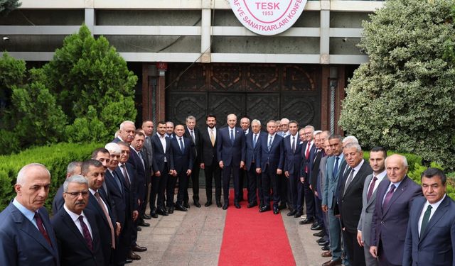 Başkan Künkcü Ankara mesaisinde: Esnafın taleplerini TBMM gündemine taşıdı