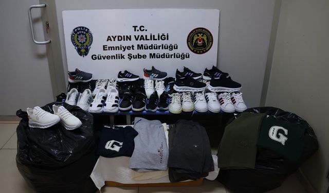 Aydın'da 55 milyon TL'lik sahte ve taklit ürün operasyonu