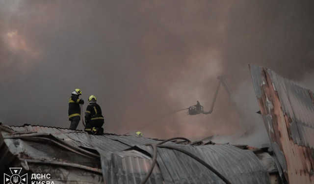 Rusya'nın Kiev'e balistik füze saldırısı