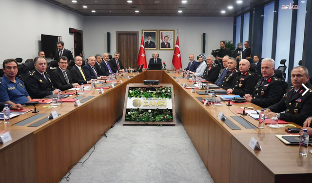 "Çerçeve Yasa" sonrası güvenlik toplantısı başladı