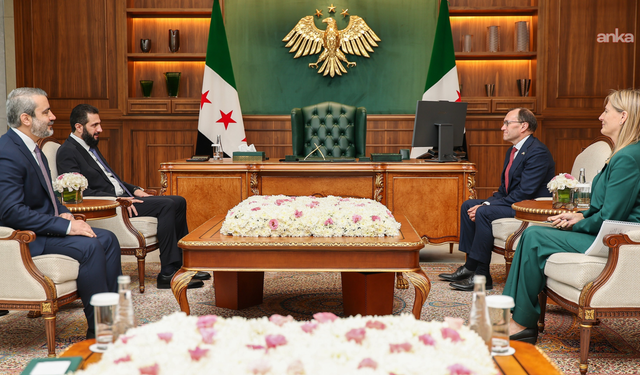 Suriye Cumhurbaşkanı, Norveç Dışişleri Bakanı'nı kabul etti
