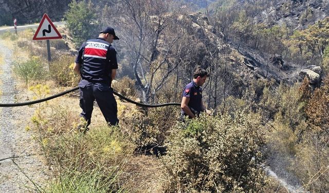 Jandarma Çine'de tahliyeyi tamamladı!