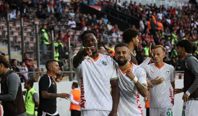 Alanyaspor, Çorum FK’yi deplasmanda 2-1 mağlup etti