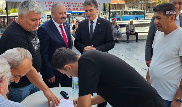 Emekli Uzman Çavuşlar, özlük haklarının iyileştirilmesi için imza kampanyası başlattı