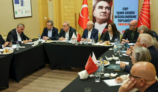 CHP’nin milletvekili kampı Grup Yönetim Kurulu Toplantısı ile başladı