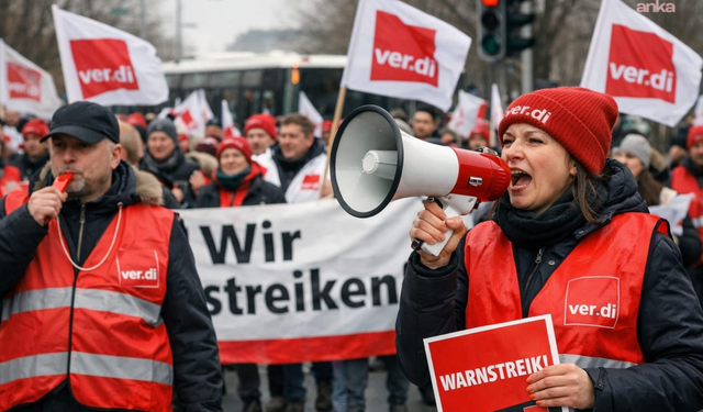 Almanya’nın Hamburg Limanı'nda 48 saatlik "uyarı grevi"