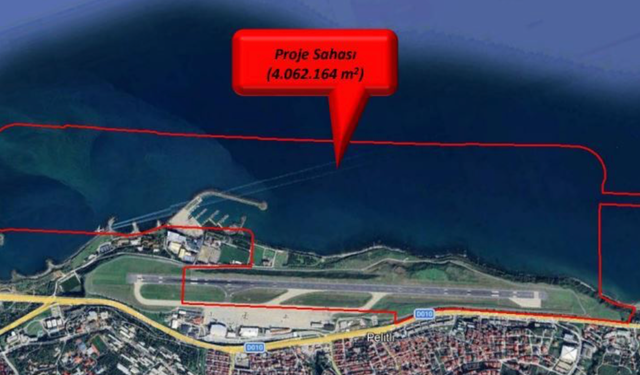 Trabzon'da 97 milyon ton deniz dolgusu yapılacak