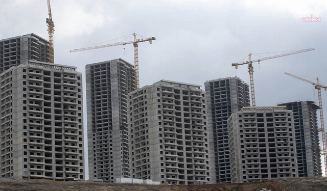 İnşaat üretimi yıllık yüzde 4,7 azaldı, aylık yüzde 1,1 arttı