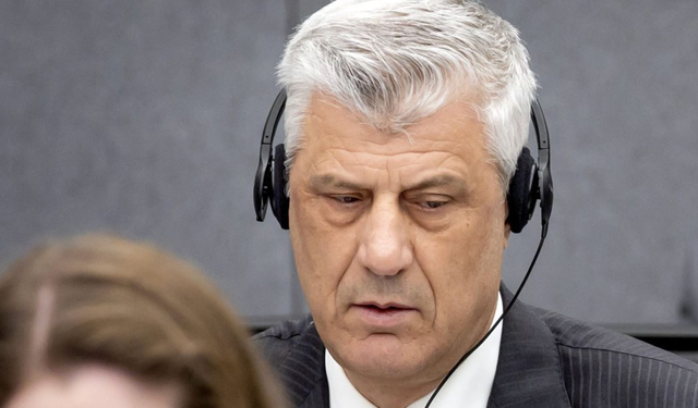 Lahey'deki mahkemeden Kosova'nın eski Cumhurbaşkanı Thaçi'ye 25 yıl hapis