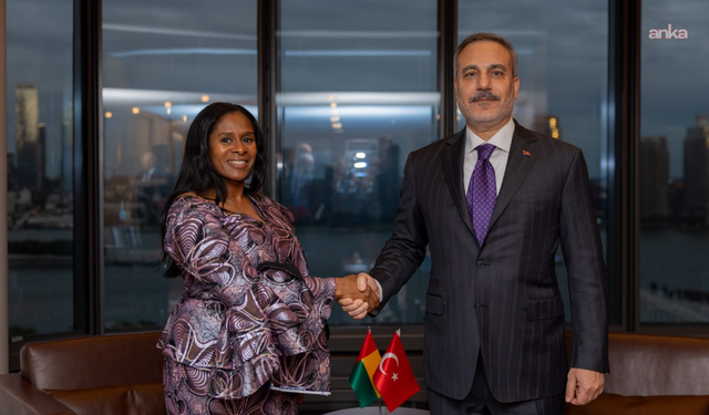 Bakan Fidan, Gine Bissau Dışişleri Bakanı Jau ile bir araya geldi