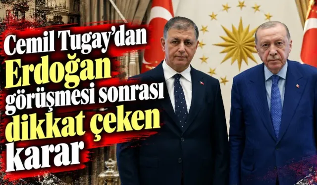 İZMİR BÜYÜKŞEHİR BELEDİYE BAŞKANI CEMİL TUGAY'DAN SÜRPRİZ KARAR: ADD Üyeliğini de Sonlandırdı!