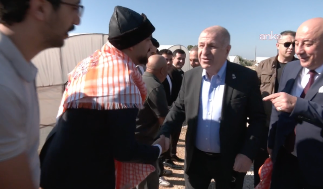 Ümit Özdağ'ın Serik'te ziyaret ettiği çiftçi: "Çiftçilik bitiyor"