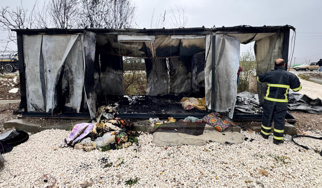 Burdur’da barakada çıkan yangında yaşlı kadın hayatını kaybetti