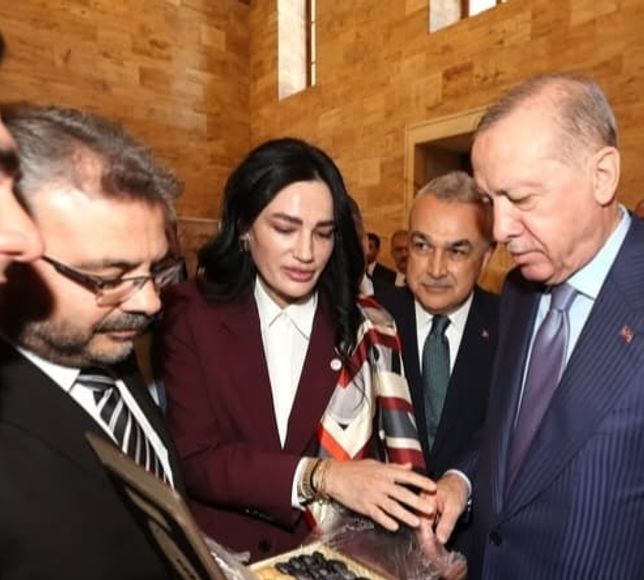 Cumhurbaşkanı'na Aydın inciri ikram edildi